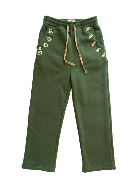 Private Entrance Green Pants